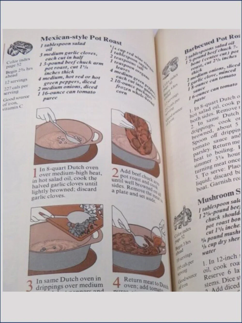 Good housekeeping illustrated cookbook 1989 hardback with jacket